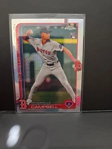 2025 Topps Chrome - Kristian Campbell #171 Prism Refractor (RC) - Picture 1 of 2