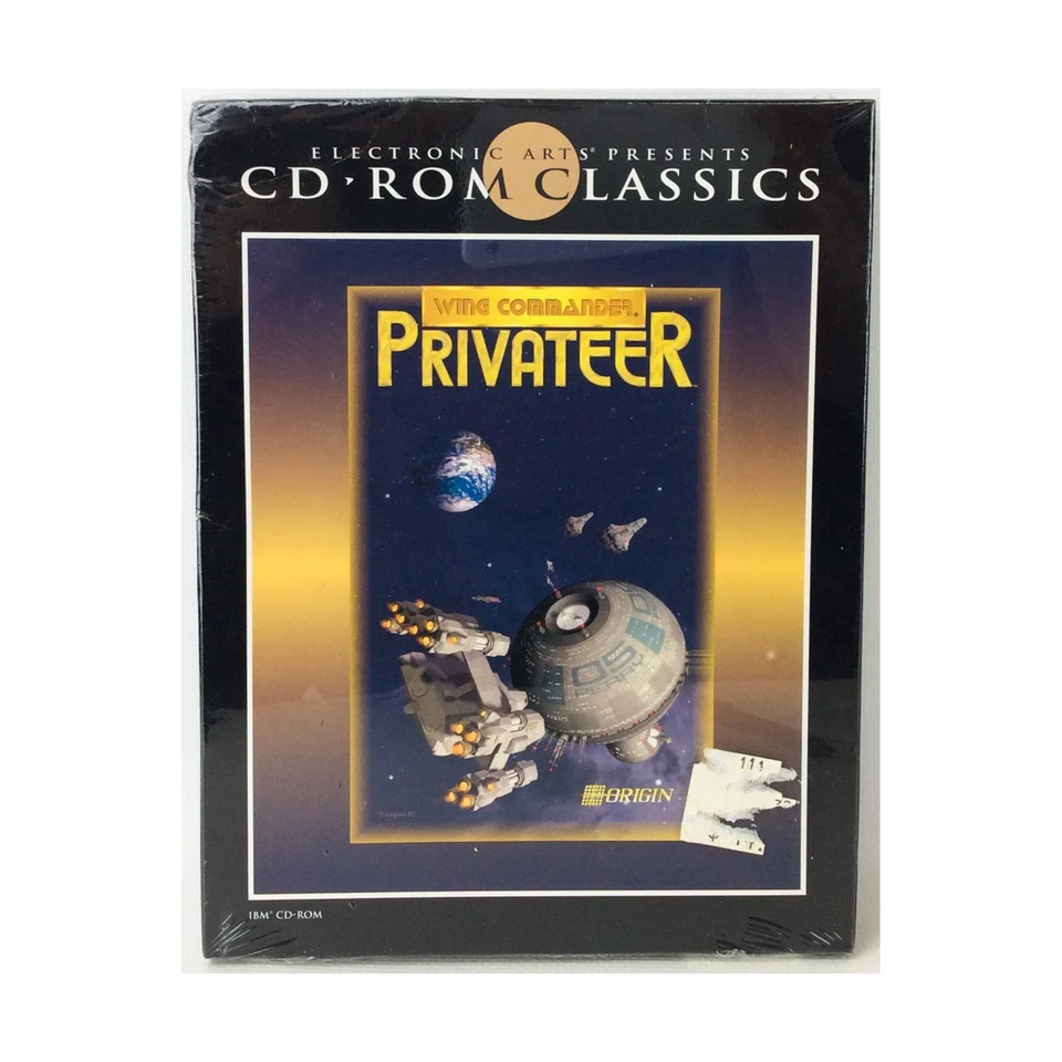 EA Computer Game Wing Commander - Privateer (CD-Rom Classics Ed) VG+/NM - Image 1 of 1