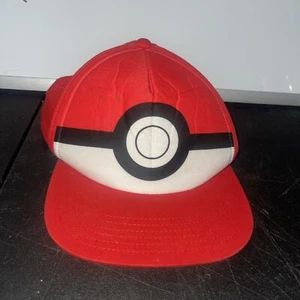 Pokemon Entrenador Ash Ketchum Ajustable Snapback Sombrero Gorra Poke Ball (YOUTH OSFM) - Imagen 1 de 4