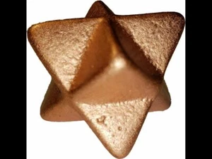 Merkaba cobre sólido de 1,25 pulgadas - Imagen 1 de 5