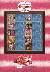 RARE Bagpuss Stamp Sheet Limited Edition A4 Collectible NEW Ideal for framing - Picture 1 of 1