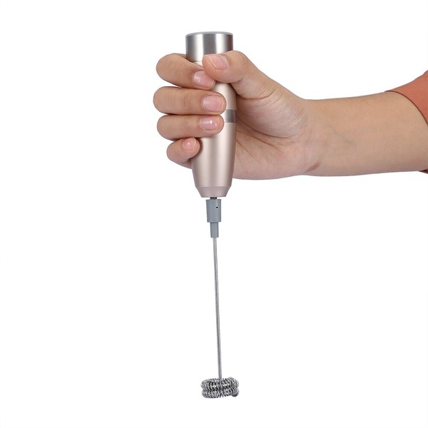 Foam Maker Milk Frother Electric One Button Design For Home Kitchen Supplies Photo Related