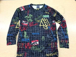 Maglia maglia snowboard Burton DryRide giovane XL graffiti  - Foto 1 di 3