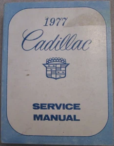 1977 CADILLAC DEVILLE FLEETWOOD ELDORADO SHOP SERVICE REPAIR MANUAL ORIGINAL OEM - Bild 1 von 6