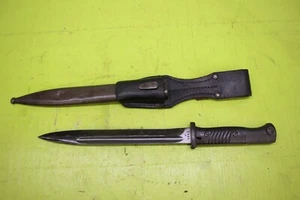 WWII German 98K Date 1940 Bayonet F.Herder Sohn FZE 44 Scabbard Original Genuine - Picture 1 of 21