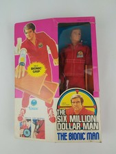 Six Million Dollar Man Bionic Man KENNER 1977 ORIGINAL with Bionic Grip