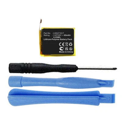 65mAh LSS271617 Battery Replacement for Fitbit Charge 5 Smartwatch FB421 - Image 1 of 4