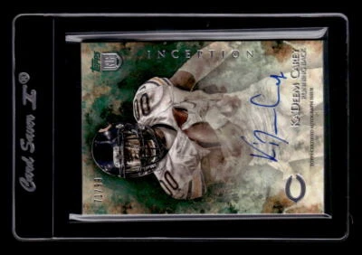 2014 Topps Inception Green #26R Ka'Deem Carey Auto /99 - NM-MT - Image 1 of 2