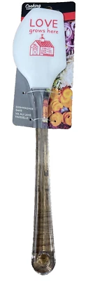 Cooking Concepts Silicone Spatula "Love Grows Here"-Brand New-SHIPS N 24 HOURS - Image 1 of 4