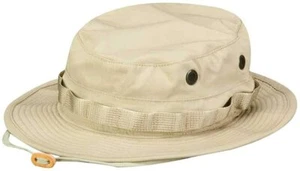 Sombrero Boonie Caqui Ala Ancha Emitido Militar-NUEVO - Imagen 1 de 1