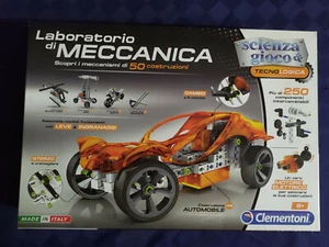 Clementoni Laboratorio di Meccanica-Scopri i meccanismi di 50 COSTRUZIONI! NUOVO - Foto 1 di 8