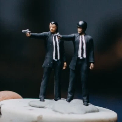 全新 微型动作玩偶 纸浆 Fic-tion 迪奥玛 比例 1: 87 装饰 1/87 — 第 1/4 张图片