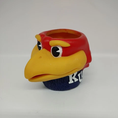 Kansas Jayhawks 3D Can Cooler Cover