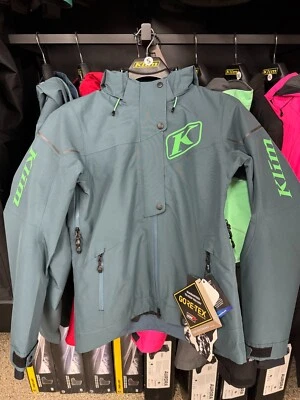 KLIM Alpine Jacket SM Petrol - Wintermint Size Small 4088-004-120-204 - Image 1 of 3