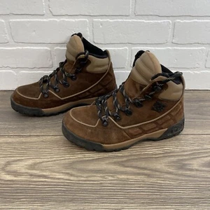 DC Rover WR Hiking Boots Men's Size 7 Brown Leather Hiking Trail Work Shoes - Picture 1 of 10