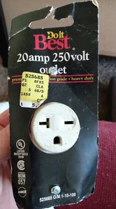 Qualità Commerciale - Fai Migliore - Grado 20 Amp-250 Volt Presa di Messa a Terra - Foto 1 di 9