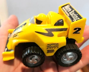 Micro Racer Silverlit 2002 diecast XRacer campeón del mundo coche fundido a presión 3,5" de largo - Imagen 1 de 5