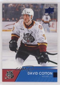 2021-22 Upper Deck AHL Blue David Cotton #75