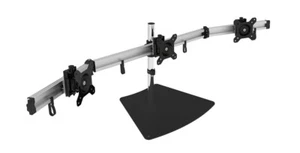 Open Box SIIG Premium Aluminum Triple Monitor 13" To 27" Stand CE-MT2111-S1 - Photo 1/1