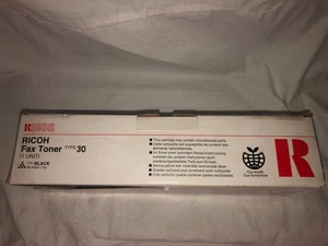 Ricoh Fax Toner Type 30 BLACK - Picture 1 of 2
