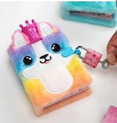 Real Littles Miniature Journal Rainbow Plush Cat Kitten 50 pages NEW - Image 1 of 2