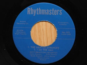 Rhythmasters Quartet Alabama Popular Gospel 45 The Gentle Strangers - Picture 1 of 2
