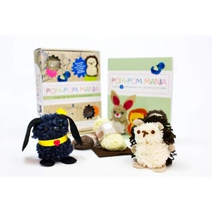 PomPom Mania From Parragon Books Includes 8 Project Ideas And Yarn - Picture 1 of 4