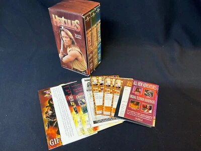 Hercules The Legendary Journeys VHS set + inserts! - Image 1 of 3