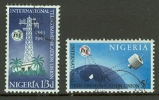 {ZZC-401b} – NIGERIA - 1965 : I.T.U.   2 val.   ʘ FU