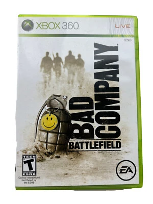 Battlefield: Bad Company (Microsoft Xbox 360, 2008) Complete In Box (CIB) - Image 1 of 4