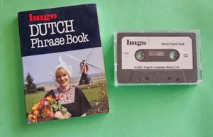 Dutch Phrase Book (Hugo's Simplified System) Plus Cassette tape travel pack - Picture 1 of 2