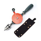 Hand Drill 1/4-Inch Capacity Mini Hand Drill Manual 1/4 inch w Double Pinion