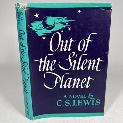 Out of the Silent Planet CS Lewis 1964 Macmillan 16th Printing Space Trilogy HC - Image 1 of 4