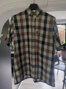 Aquascutum Nova Check Shirt Medium - Picture 1 of 5