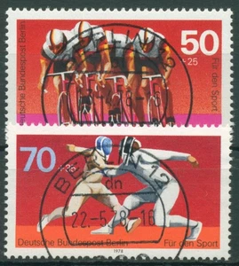 Berlin 1978 Sporthilfe Radsport Fechten 567/68 mit TOP-Stempel Berlin - Bild 1 von 1