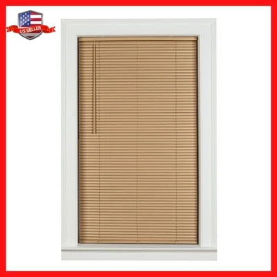 Mainstays 1 Mini Persianas Inalámbricas de Vinilo para Oscurecimiento de Habitación, Caqui, 31"W x 48"L Foto 1 de 4