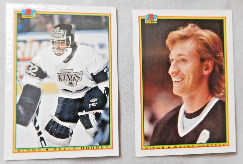 1990-91 Bowman Hockey Card #1-139 Pick one - Image 1 of 1