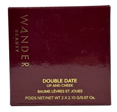 Wander Beauty Double Date Lip And Cheek Balm Rendezvous Swipe 2 x 0.07 Oz NEW - Image 1 of 4