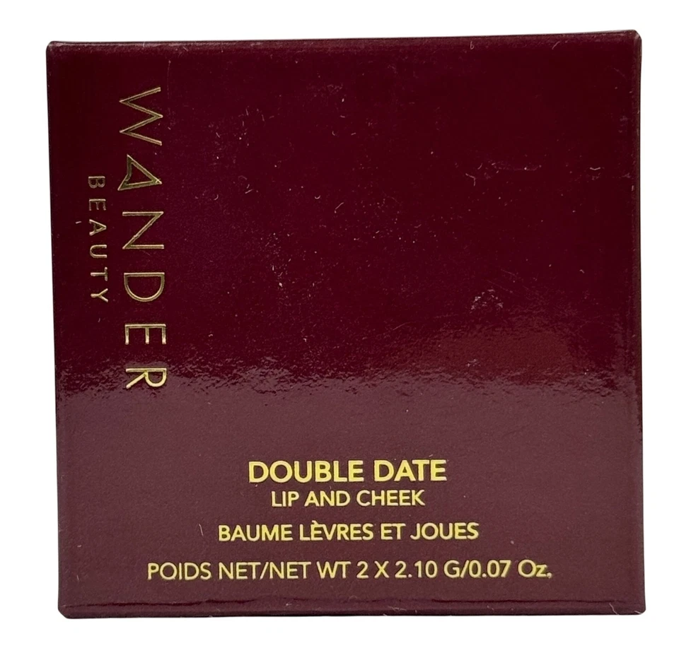 Wander Beauty Double Date Lip and Cheek Balm - Rendezvous Swipe