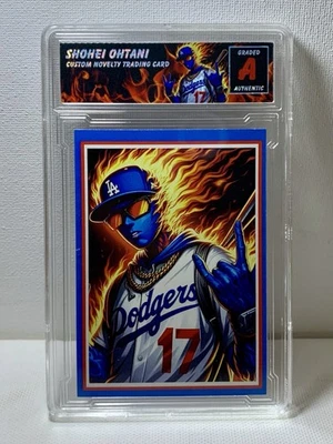 Shohei Ohtani RazorSlabs Custom Slab Collectors Holo Refractor Slab - Image 1 of 2