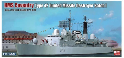 FOREART HMS Coventry Type 42 Guided Missile Destroyer Batch 1 3002-1/350 - Photo 1/3