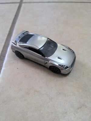 Jada 2009 Nissan GT-R Silver 1/64 DieCast Model Car Brian's R35 Fast & Furious  - Image 1 of 4
