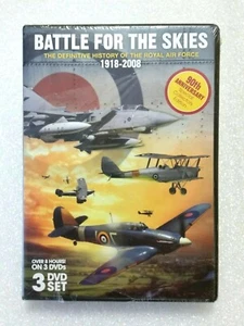 Battle for the Skies The History of the Royal Air Force DVD 2012, 3-Disc Set New - Imagen 1 de 4