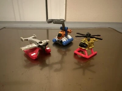Micro Machines 1996 Exploration Sea Gold Helicopter, Deep Sea Hunter, Sea Plane - Image 1 of 2