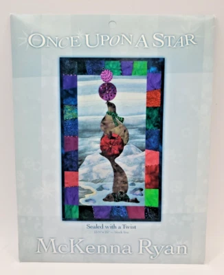 McKenna Ryan Once Upon A Star Block 5 Sealed With A Twist Applique Pattern Foto 1 de 3