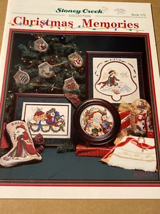 NEW STONEY CREEK "CHRISTMAS MEMORIES" BOOK 175 Cross Stitch BOOK - Picture 1 of 4