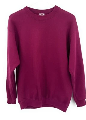 Vintage Franklin Sports Men's Sz M Purple Crew Neck Sweatshirt Pullover 90s - Image 1 of 4