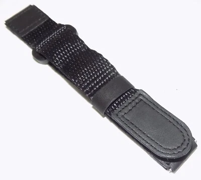 5,5" a 7,25" Comprimento Novo Masculino Timex 18mm Nylon Preto com Couro Sport CAMPER - Imagem 1 de 3