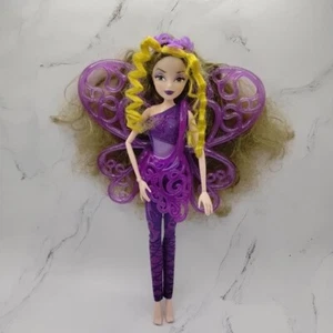 Poupée et ailes Winx Club Darcy Trix Collection Queen of Darkness TLC incomplète - Photo 1/17