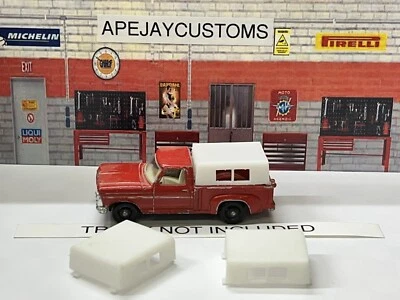 LESNEY MATCHBOX SERIES NO. 6 RED FORD PICK UP TRUCK CAMPER  (TRUCK NOT INCLUDED) - Image 1 of 3